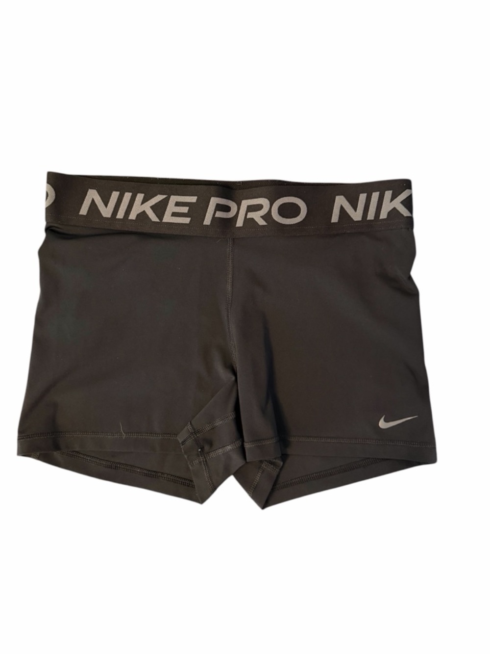 Women’s Nike Pro Black Compression Shorts - size L - 3” inseam